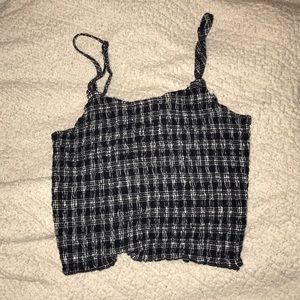 John Galt Plaid Tank Top